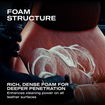 Nasiol Leather Cleaner Araç,Ev,Ofis Deri Yüzeyler için Premium Köpük Temizleyici-Deri Bakımı-250gr
