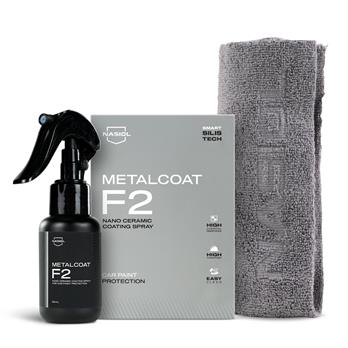 Nasiol Metalcoat F2 Araç Sprey Nano Seramik Kaplama ve Boya Koruma-1 Yıl Dayanım-50ml