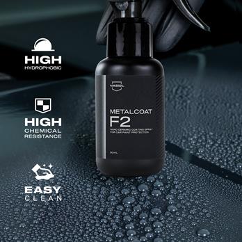 Nasiol Metalcoat F2 Araç Sprey Nano Seramik Kaplama ve Boya Koruma-1 Yıl Dayanım-50ml