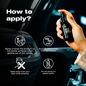 Nasiol New Car Smell Yeni Araç Kokusu-Araç içi Koku Giderici-50ml