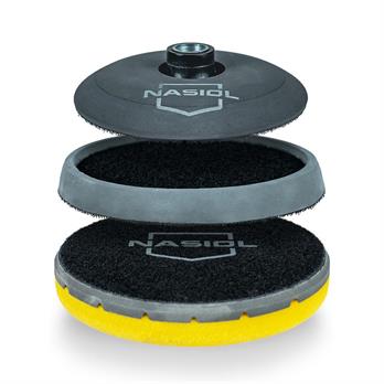 Nasiol Cırtlı Polisaj Tabanı-125/145mm 10lu Set