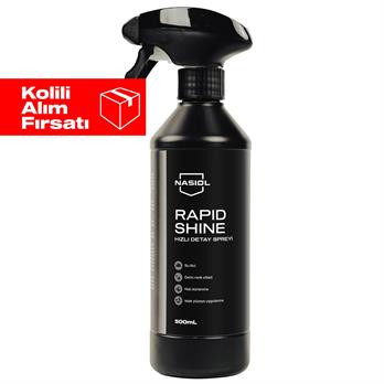 Nasiol Rapidshine Araç Hızlı Nano Detay Spreyi-Derin Renk Efekti- 12li Set (Kolili)