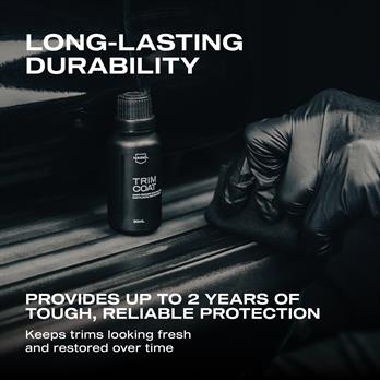 Nasiol Trimcoat Nano Ceramic Coating for Car Plastic Renovation and Protection-2 Years Durability-1.01FlOz