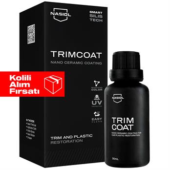 Nasiol Trimcoat Nano Ceramic Coating for Car Plastic Renovation and Protection-2 Years Durability-1.01FlOz Pack of 16 (Boxed)