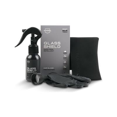 Nasiol-SET 2-Glasshield Nano Yağmur Kaydırıcı ve New Car Smell Araç Kokusu 2li Set