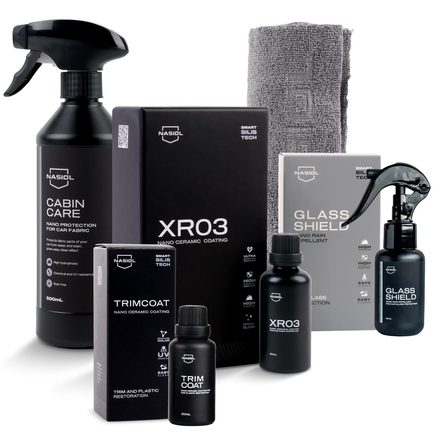 Nasiol Araç Nano Koruma Paketi Profesyonel-Avantajlı Set