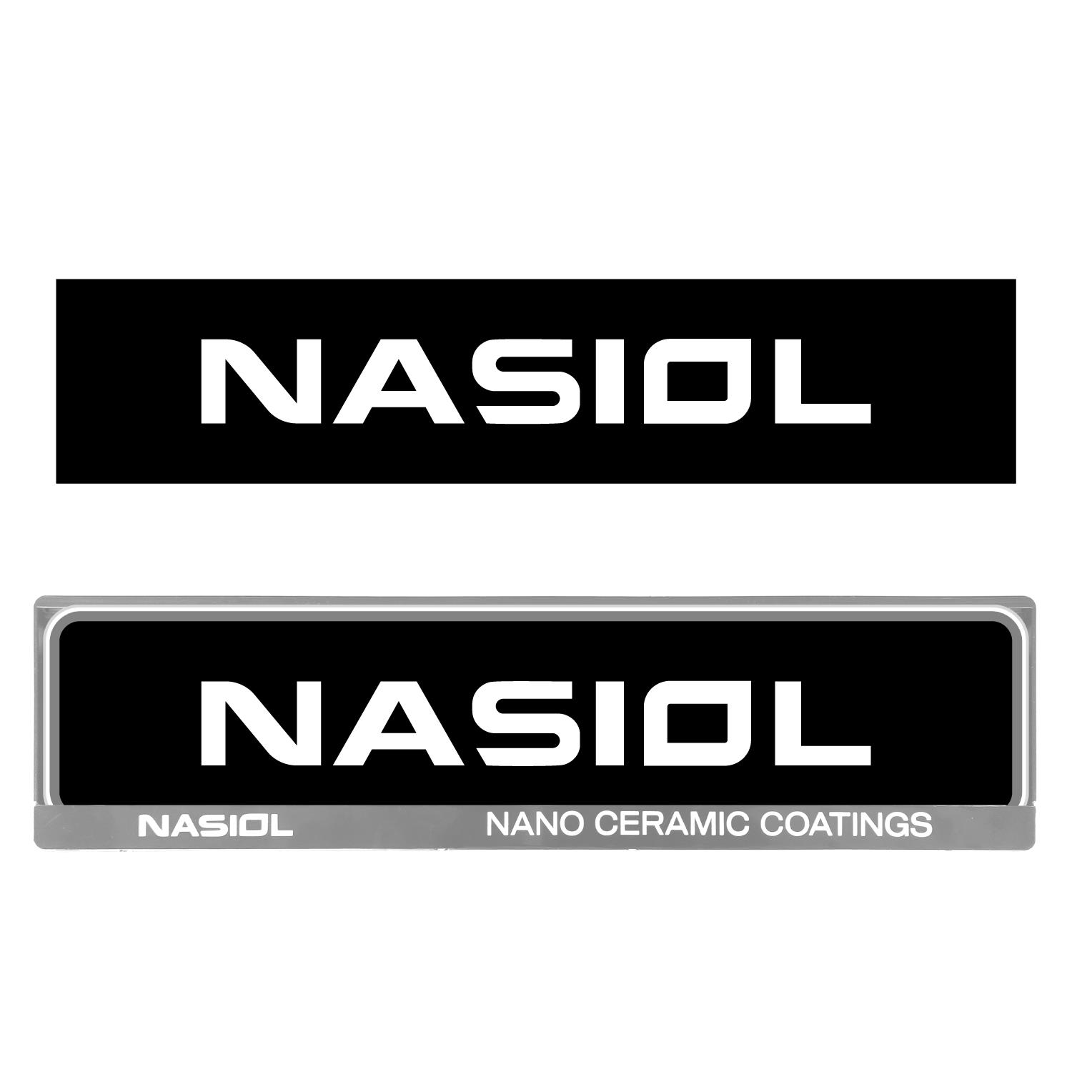 Nasiol Car Plate Cover 110x502 mm