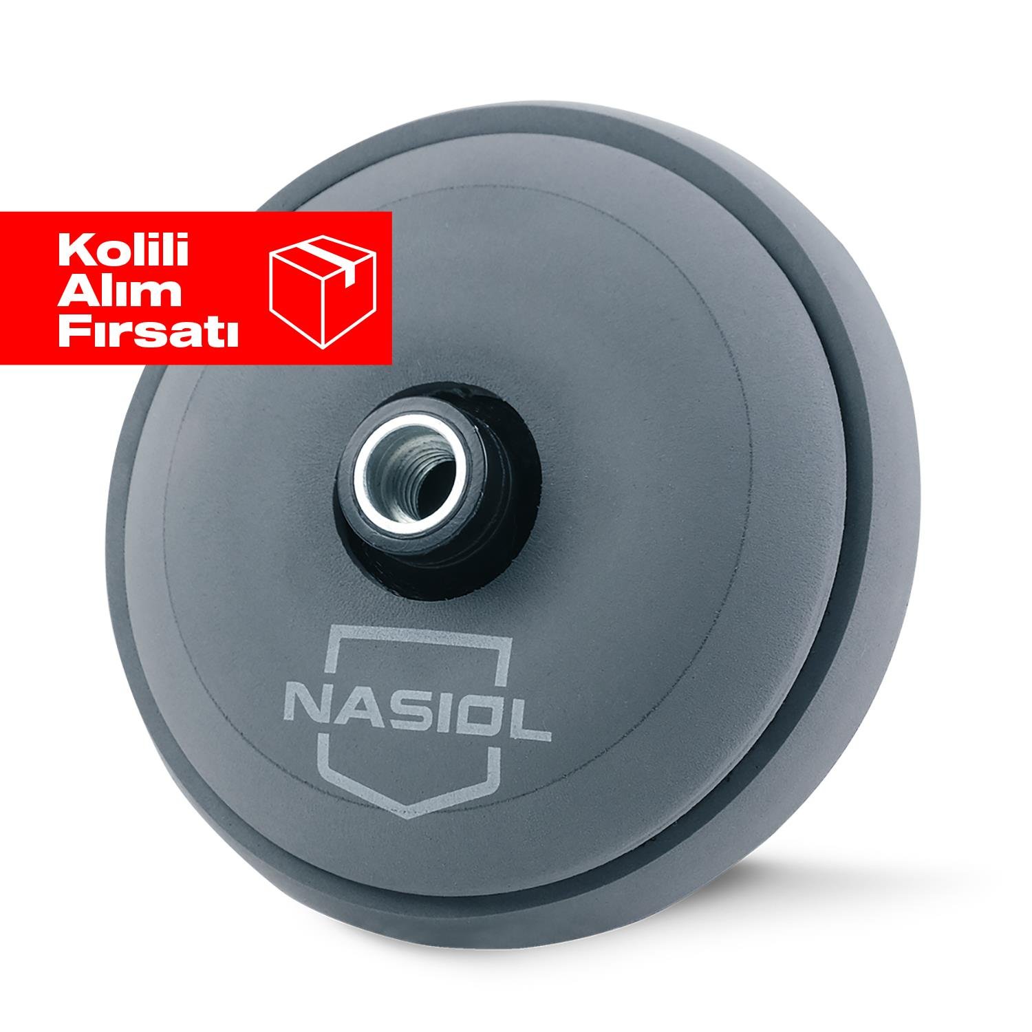 Nasiol Cırtlı Polisaj Tabanı-125/145mm 10'lu Set
