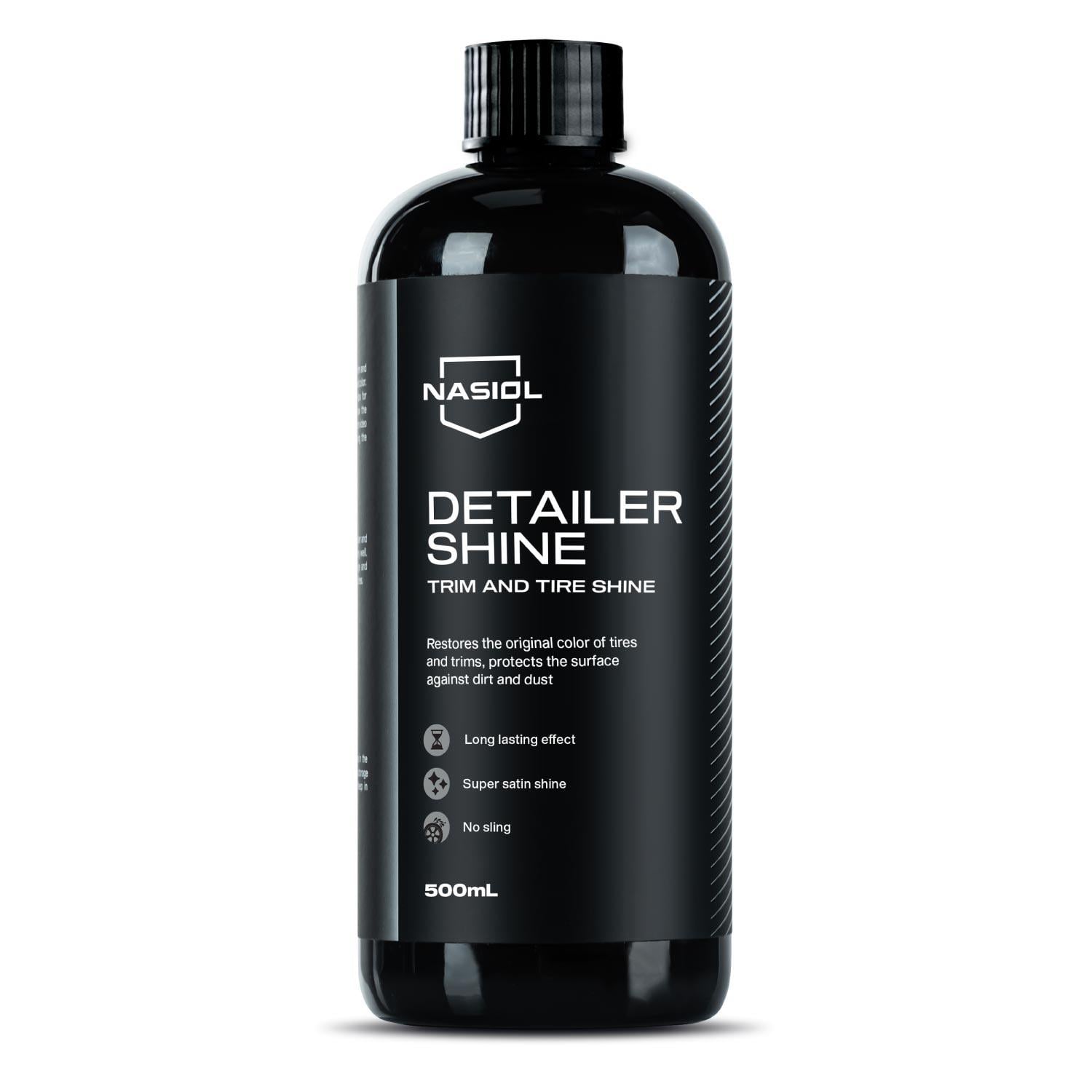 Nasiol Detailershine Trim and Tire Shine/Restorer Gel-16.90FlOz
