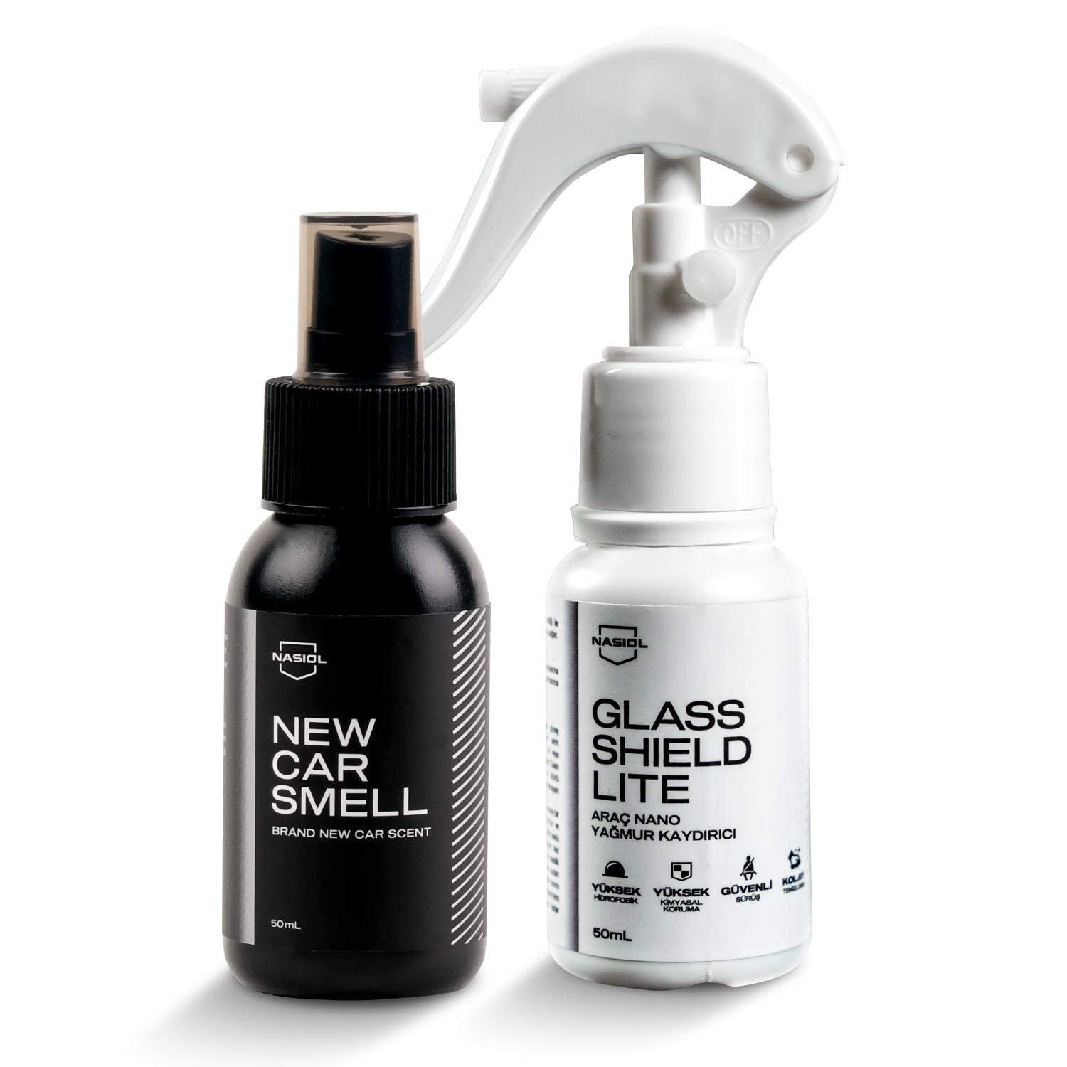 Nasiol Glasshield Lite + New Car Smell-Avantajlı Set