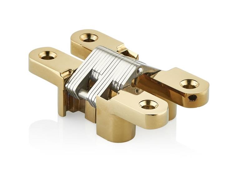 118 X 25 Mm Altın Sarı Gizli Akordiyon Kapı Menteşesi