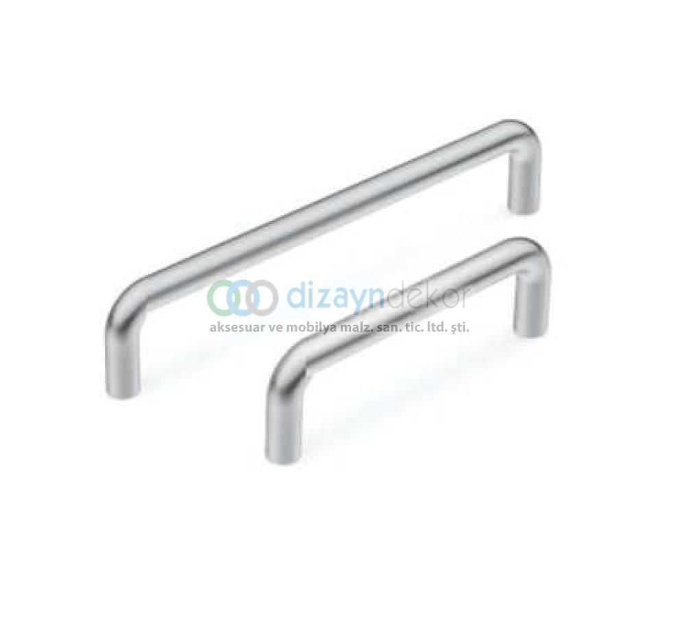 128 Mm. Plus U Tipi Kulp İnox-mat Siyah Kaplama