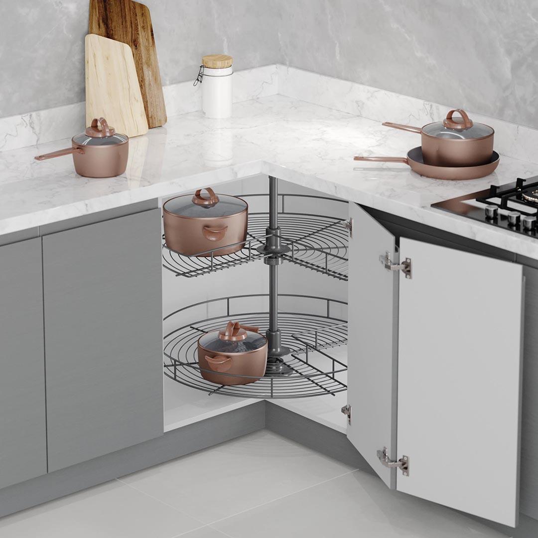 3/4 Borulu Döner Köşe Sepet Takımı S3021