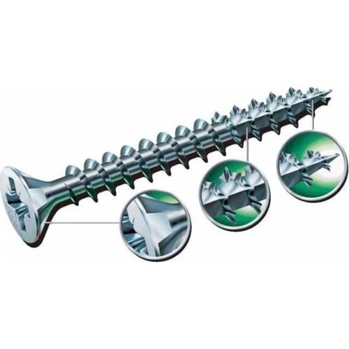 3,5x25 Mm. Havşa Başlı Sunta Mdf Vidası - 250 adet