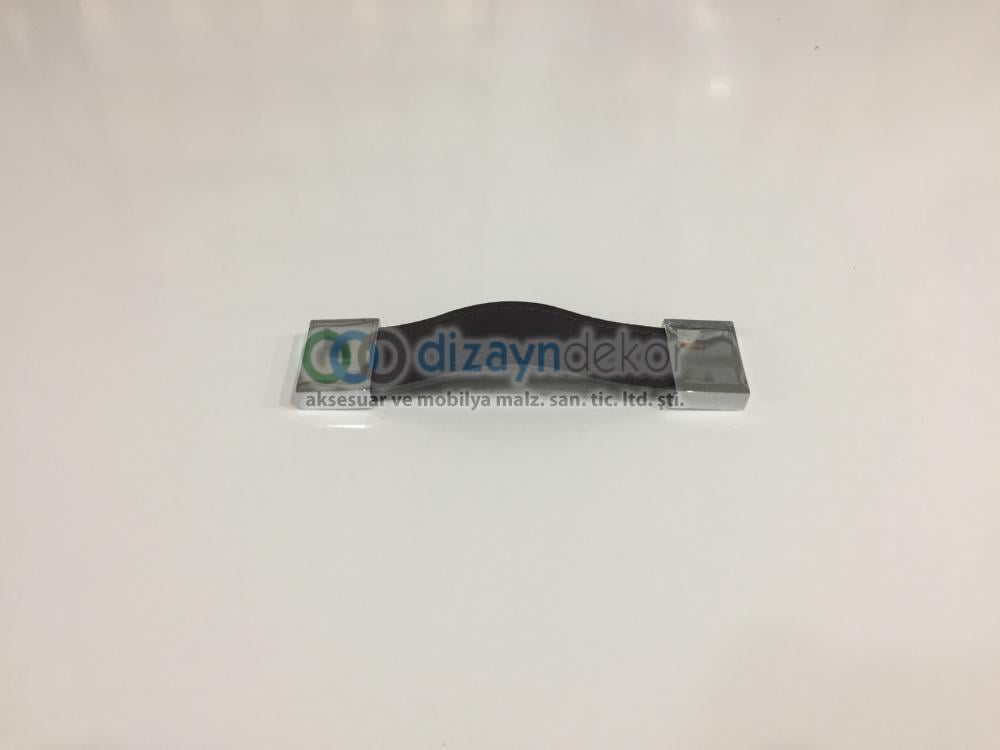 96 Mm. Deri Kulp Krom Kahve