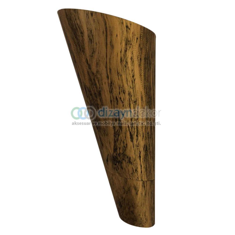 Konik Açılı Koltuk Kanepe Ve Dolap Ayağı Antik Desenli 23 Cm