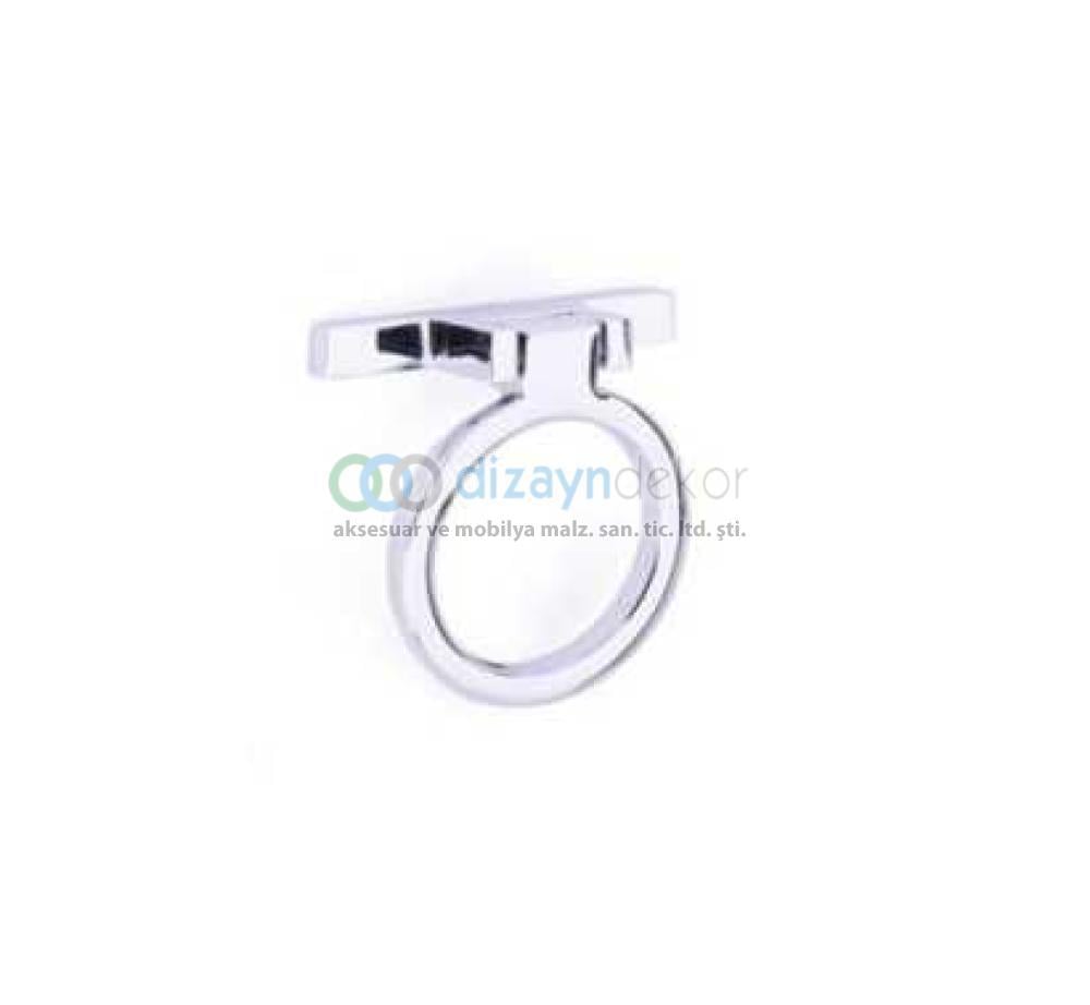 Krom Yuvarlak Sallantılı Kulp 16 Mm