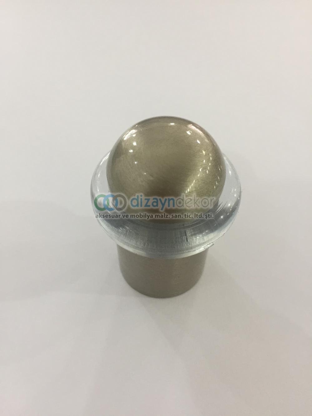 Zemine Yere Monte Kapı Stoperi Parlak Saten 5 Cm