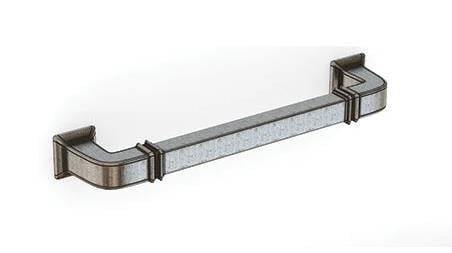 Antik Gümüş Mobilya Kulpu 160 mm. Mano