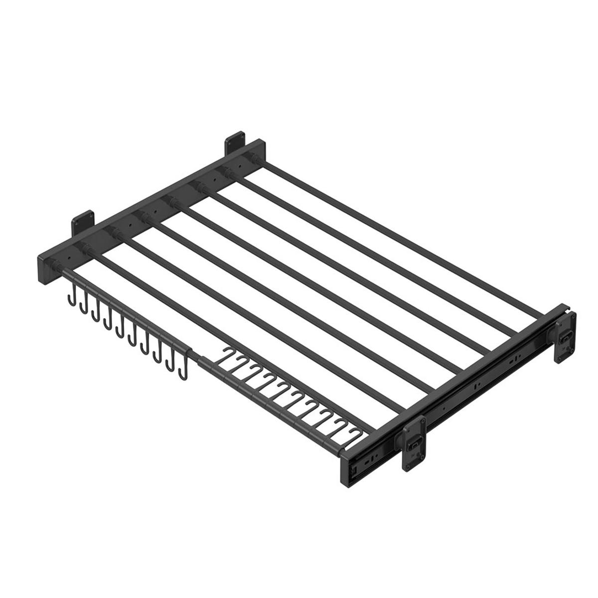 Antrasit Yan Bağlantılı Teleskopik Raylı Pantolonluk S6301-6308