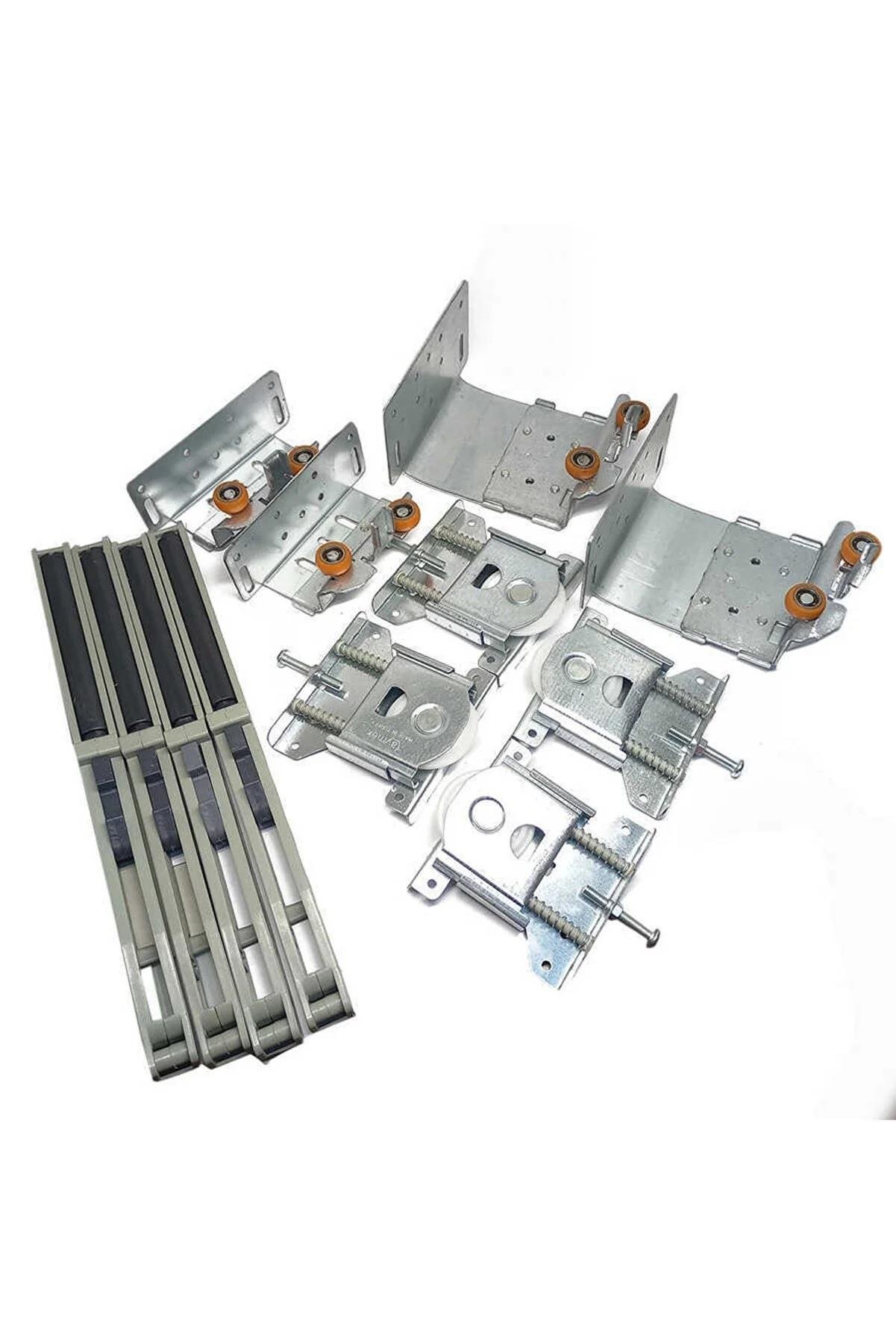 Askılı Üstten Ayarlı Sürgü Sistemi 3 Kapaklık