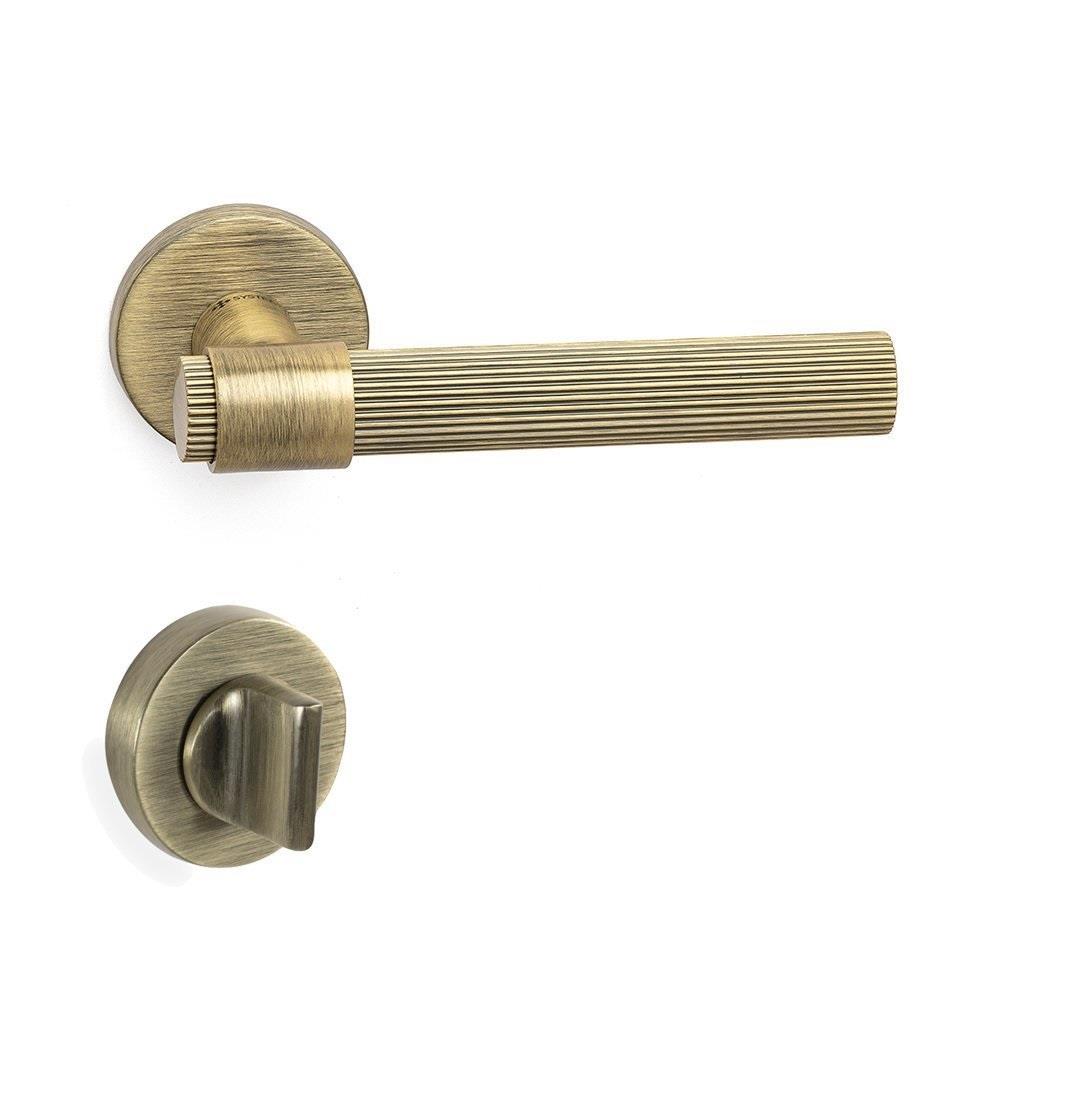 Axel-l Rozetli Kapı Kolu Antik - Wc