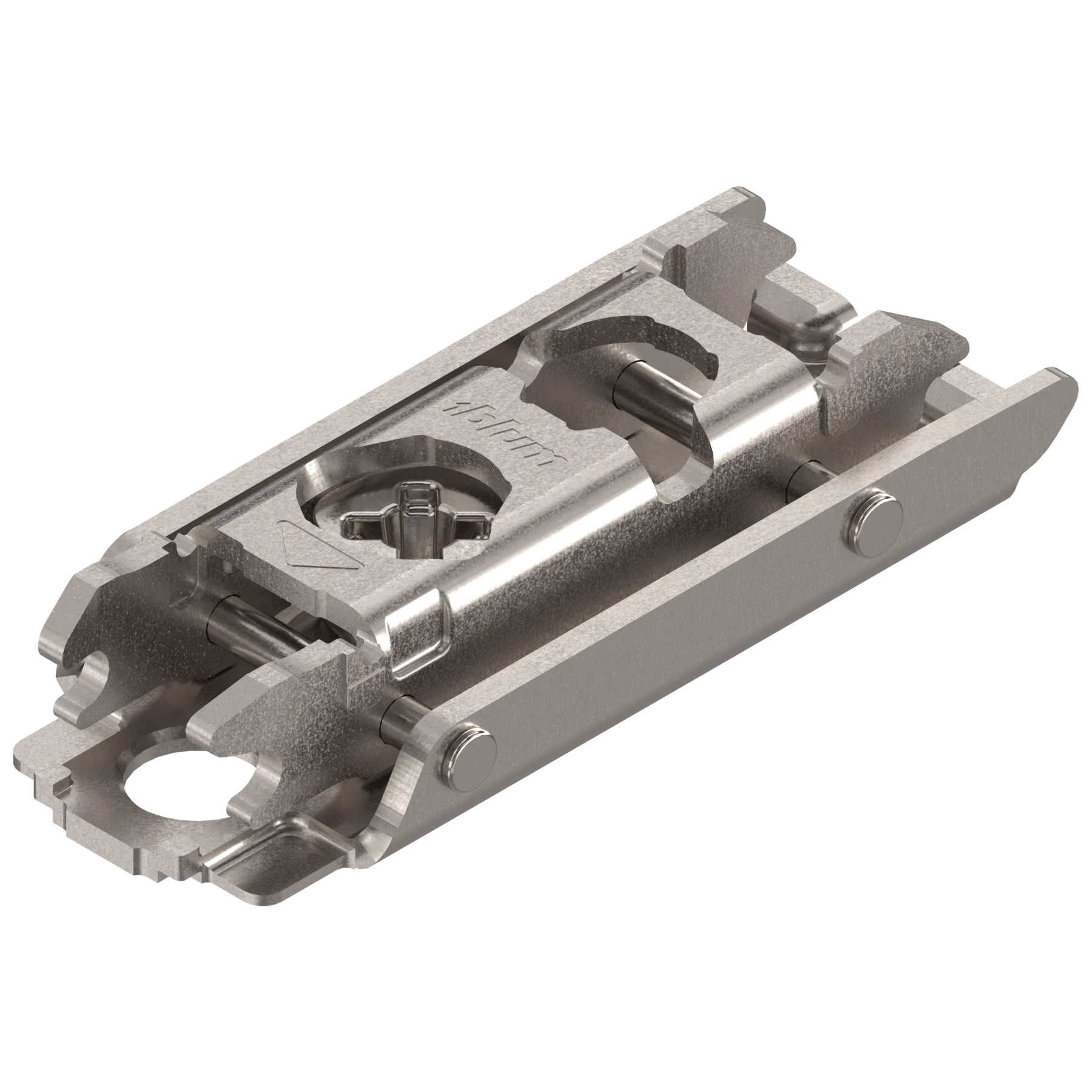 Blum Clip Ekzantrik Menteşe Tabanı, Düz Gizli Tip, 0 mm, Çelik, Vidalı 175H3100