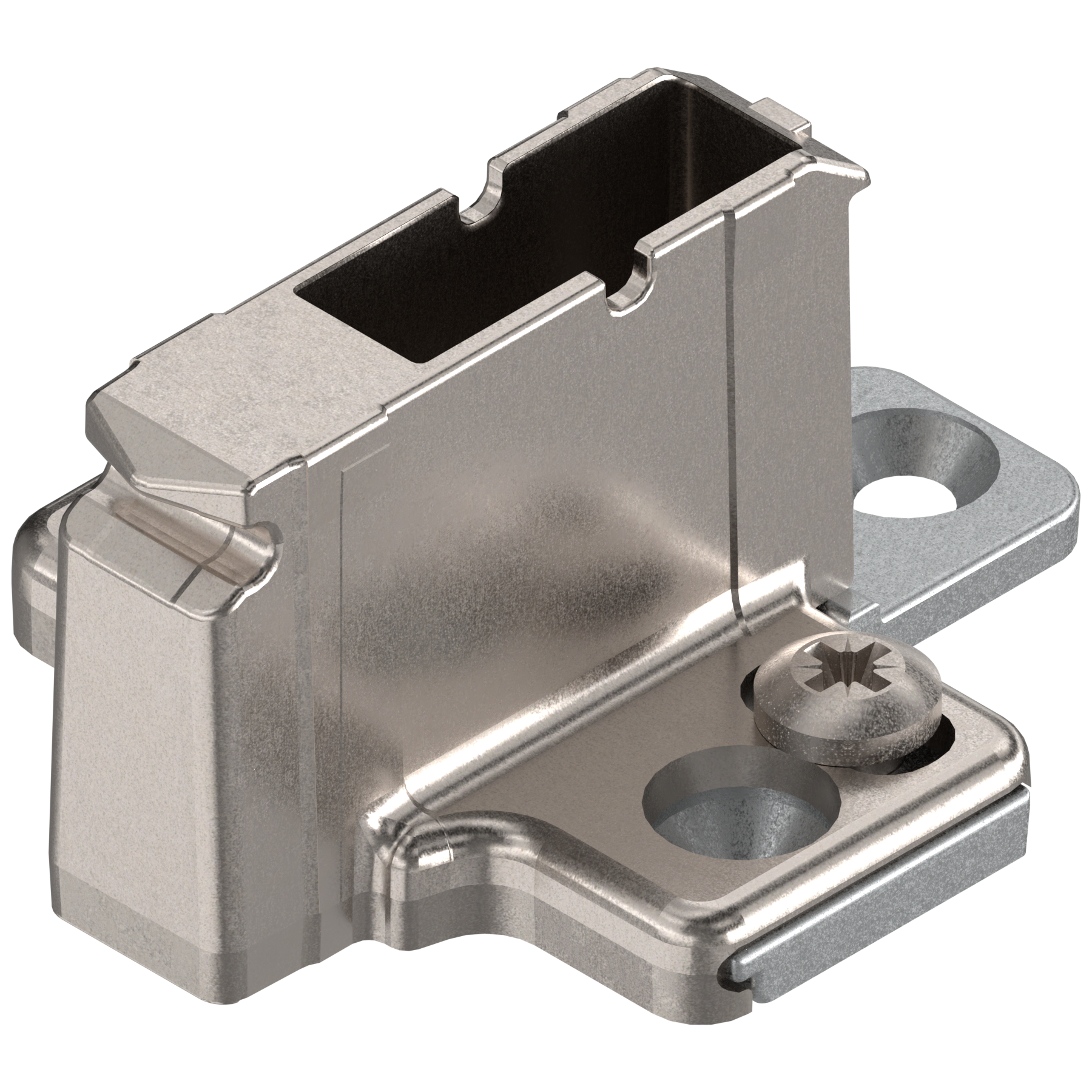 Blum Clip Menteşe Tabanı, Haç tipi, 18 mm, Zamak, Vidalı 175H7190.22