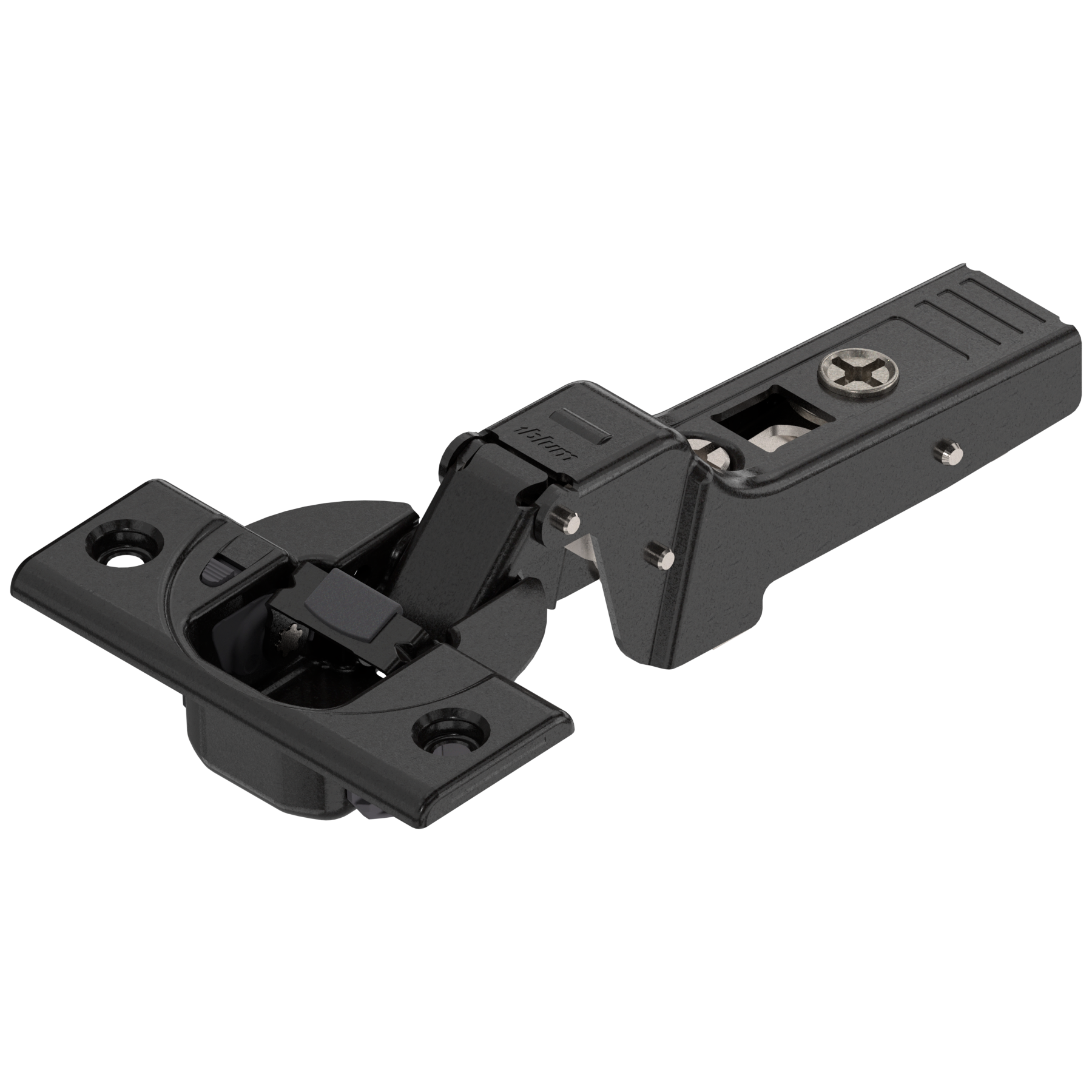 Blum Clip Top Blumotion Yarım Deve Menteşe Kalın Profil Kapak Onyx Siyah 71B9650 + 174H7100