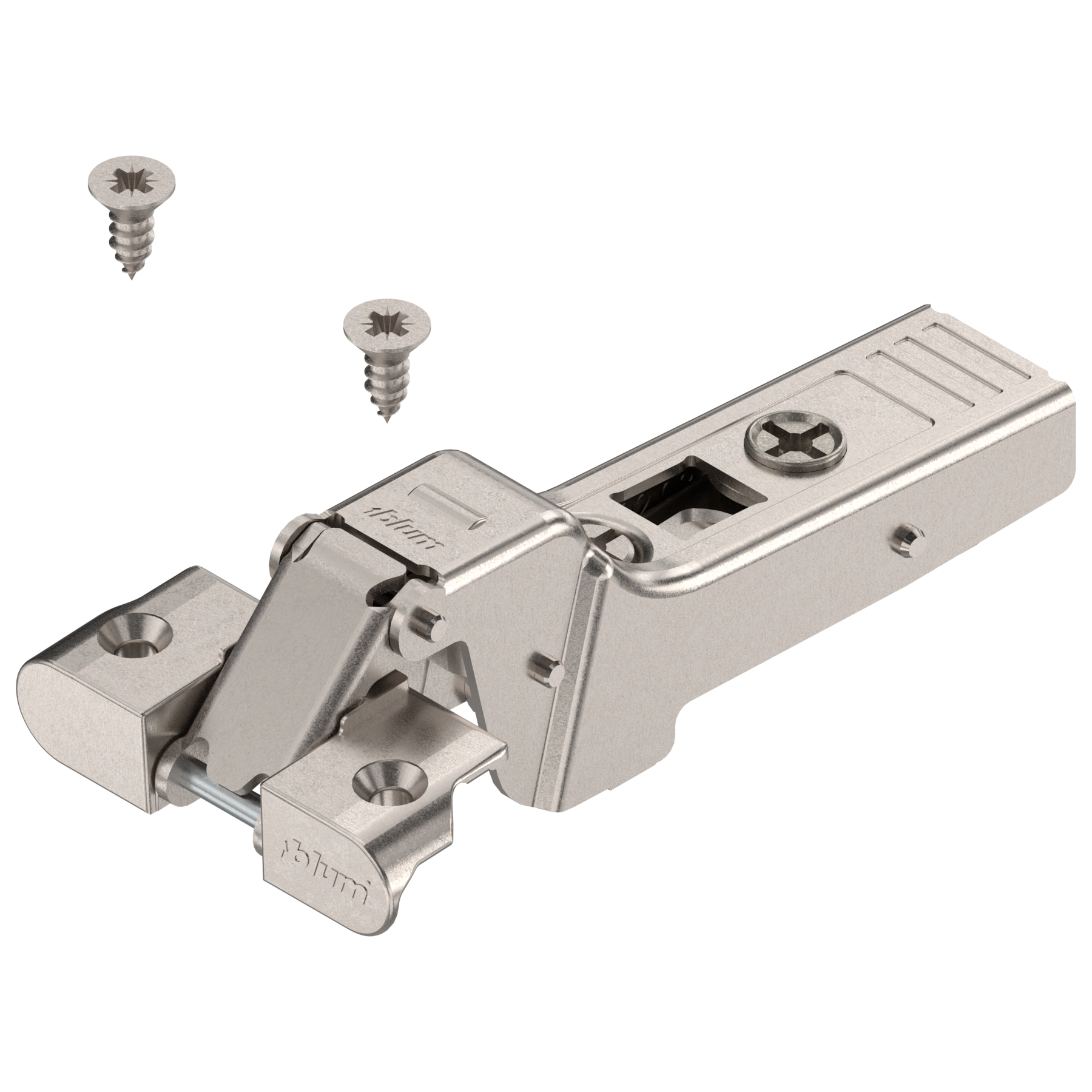 Blum Clip Top Yarım Deve Alüminyum Profil Kapak Menteşesi 71T960A + 173L6100