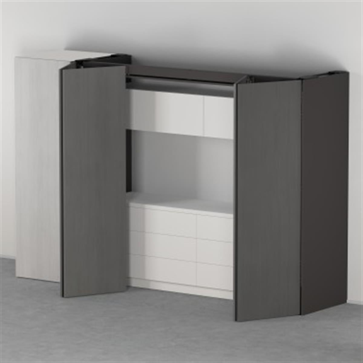 Blum Revego Duo + Duo Çift Kapak Açılır ve İçeri Kayar Kapak Sistemi