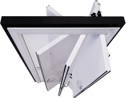 İçeri Dışarı Açılır, Dar Alan Kapı Mekanizması Ergon Living