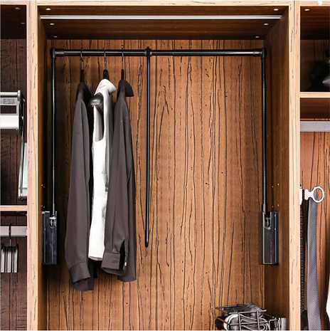 Gardrop Asansörü Siyah Frenli 900