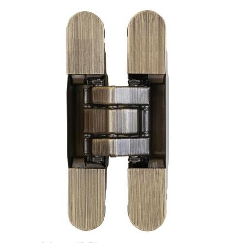 Gizli Ayarlı Kapı Menteşesi Antik Bronz 160*28 Mm