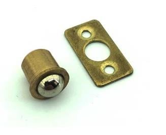 Gömme Pirinç Bilyalı Çıt Çıt Tekerlek 7 Mm.-4 Adet