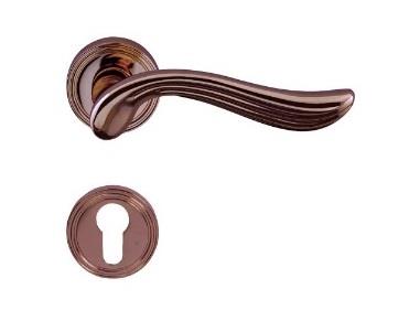 Hafele Rouge Kapı Kolu seti Barelli Tip Parlak Rose