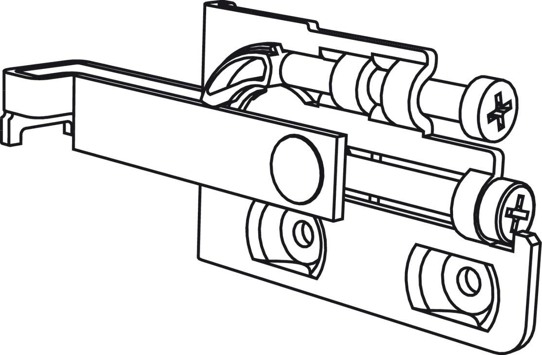 Hafele Üst Modül Askı Seti Metal Kap. Scarpi 4