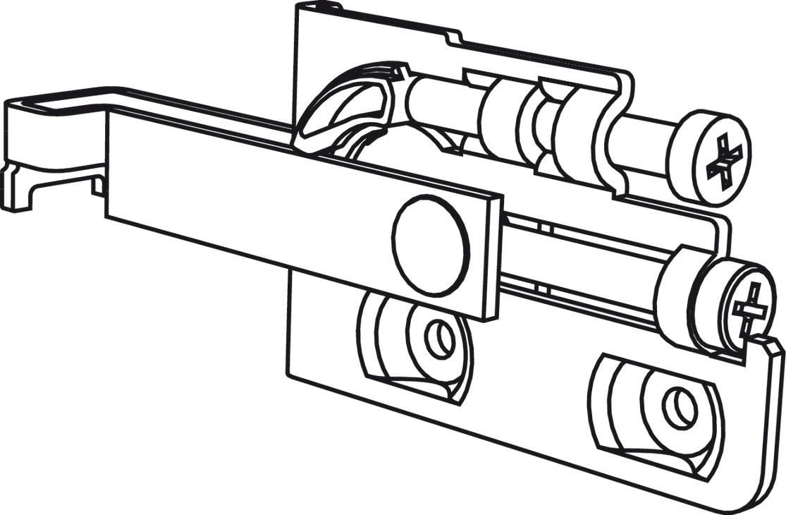 Hafele Üst Modül Askı Seti Metal Kap. Scarpi 4