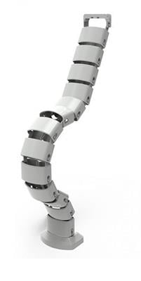 Kablo Kanalı Toplayıcı Omurga Gri