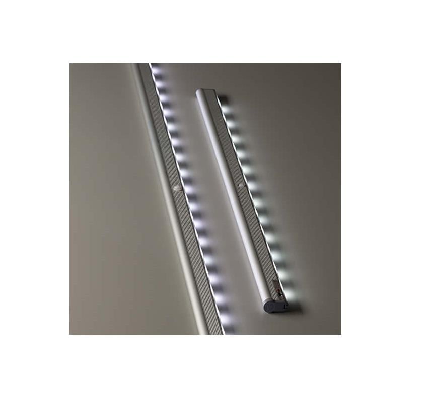 Led Aydınlatma Sensörlü Gardrop Askı Borusu - Elektrikli