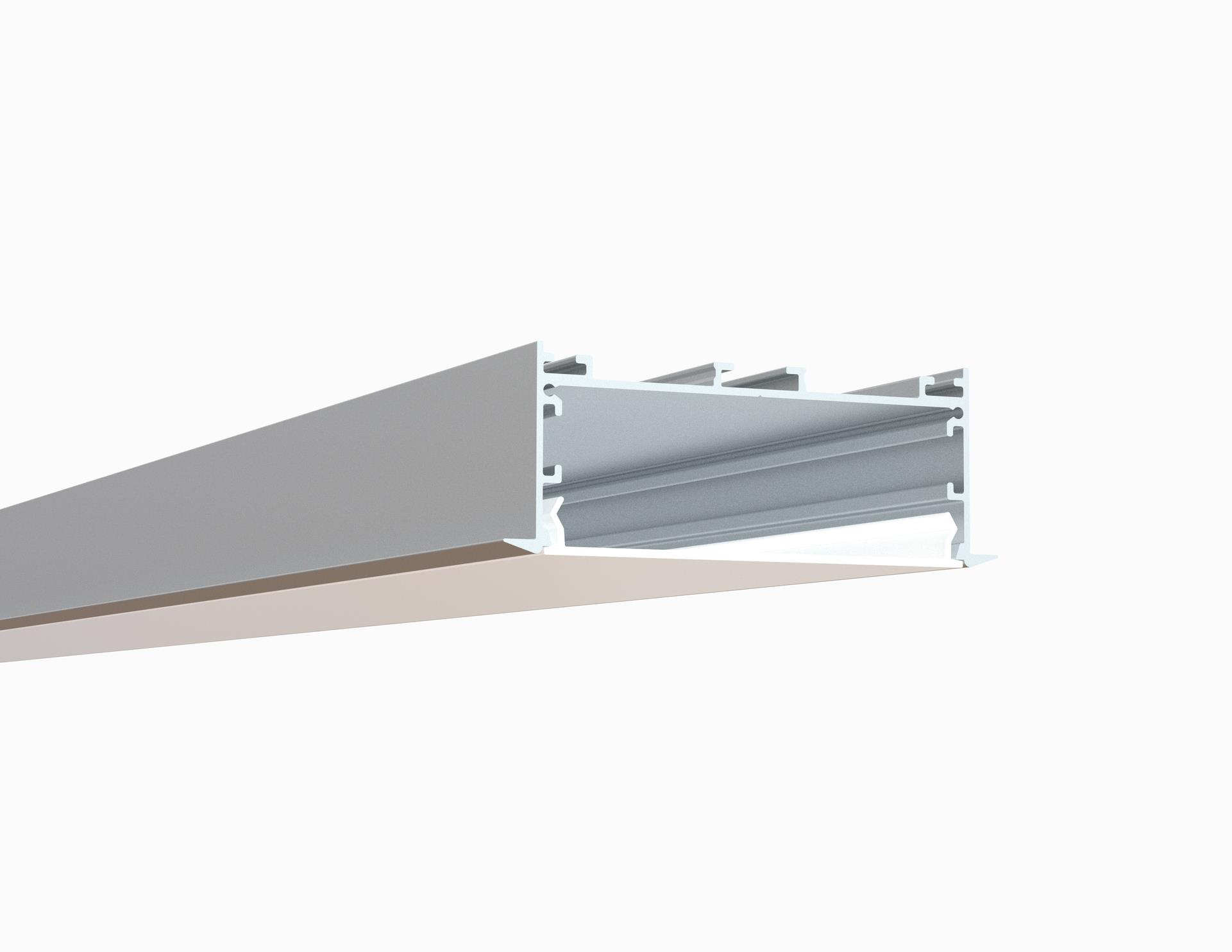 Lineer Sıvaaltı Gömme Pcb Led Profil Armatür 98-36 mm.