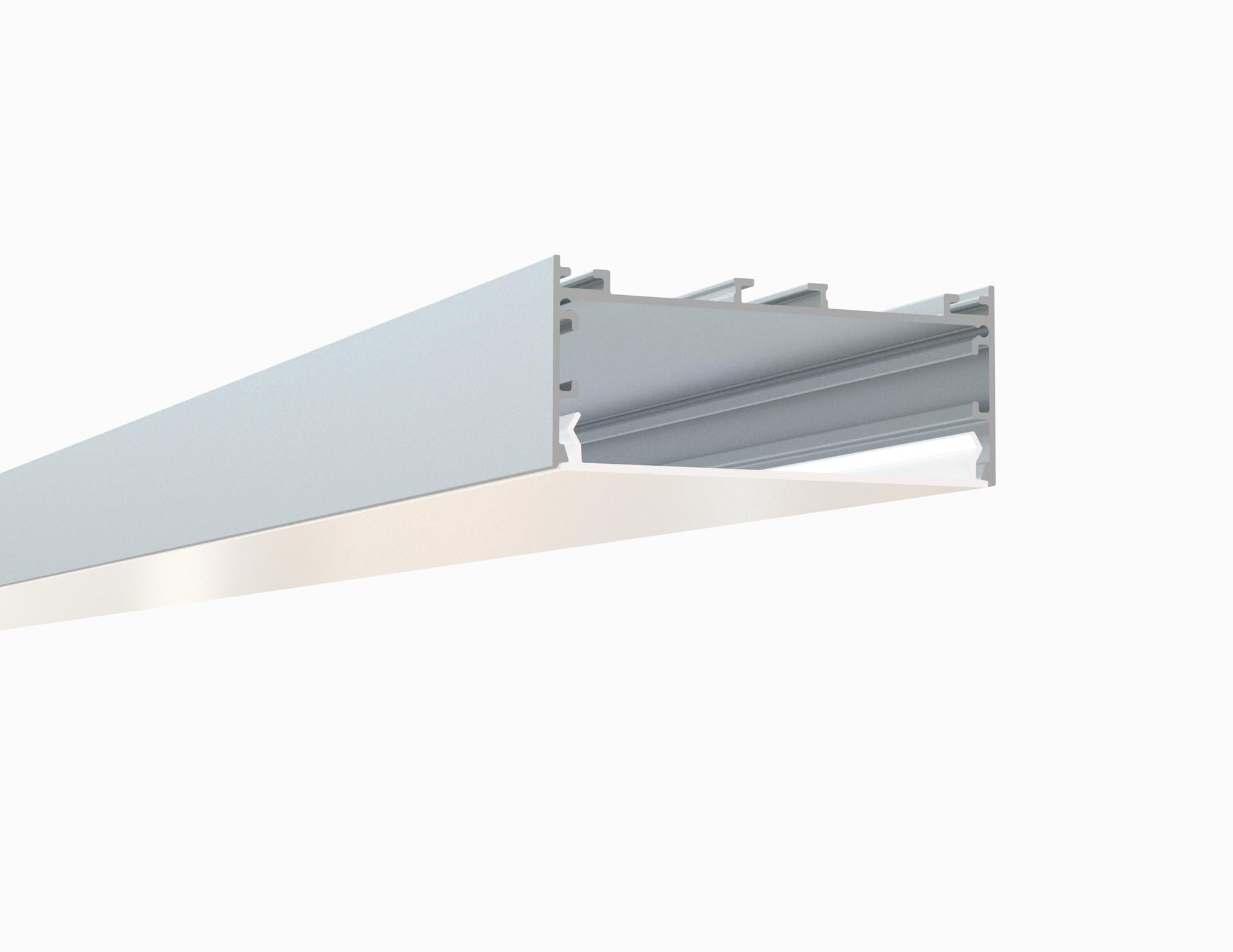 Lineer Sıvaaltı Gömme Pcb Led Profil Armatür 85-36 mm.