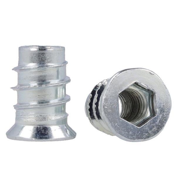 M6 12x15 Mm. Zamak Metal Dübel-30 Adet