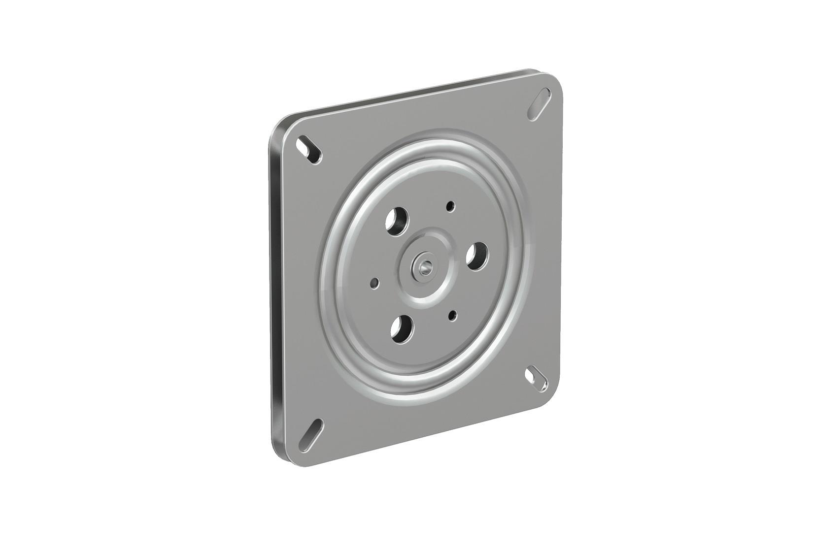 Metal Döner Tv Tabure Altlığı Rulmanlı 173*173*20 Mm 0060