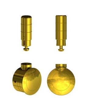 Mücevher, Puro Kutu Kiliti Basaç Gömme Yaylı Klipsli No:200