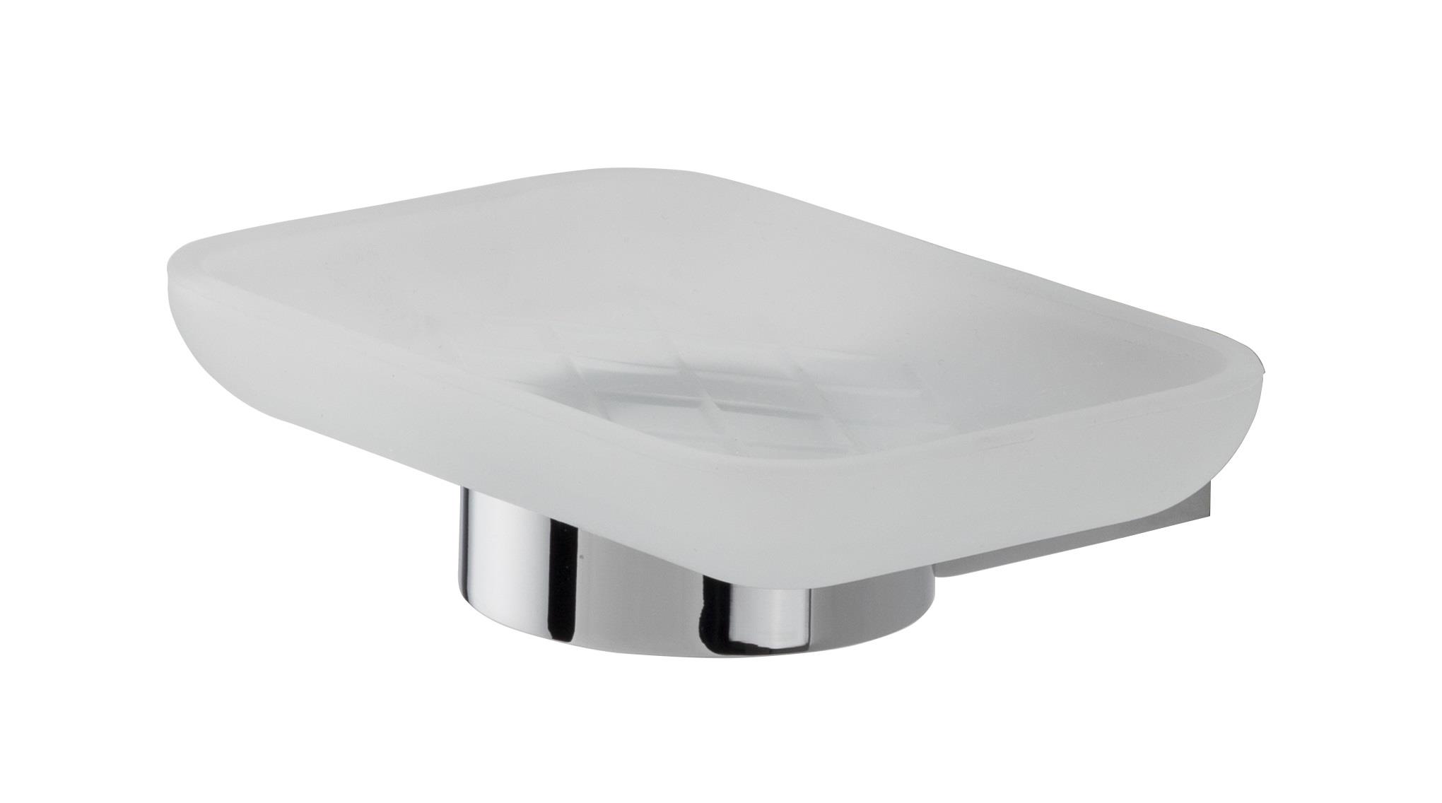 Parlak Krom Bilbao Lüks Sabunluk