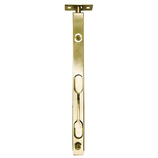 Parlak Pirinç Gömme Kapı Sürgüsü 20 Cm