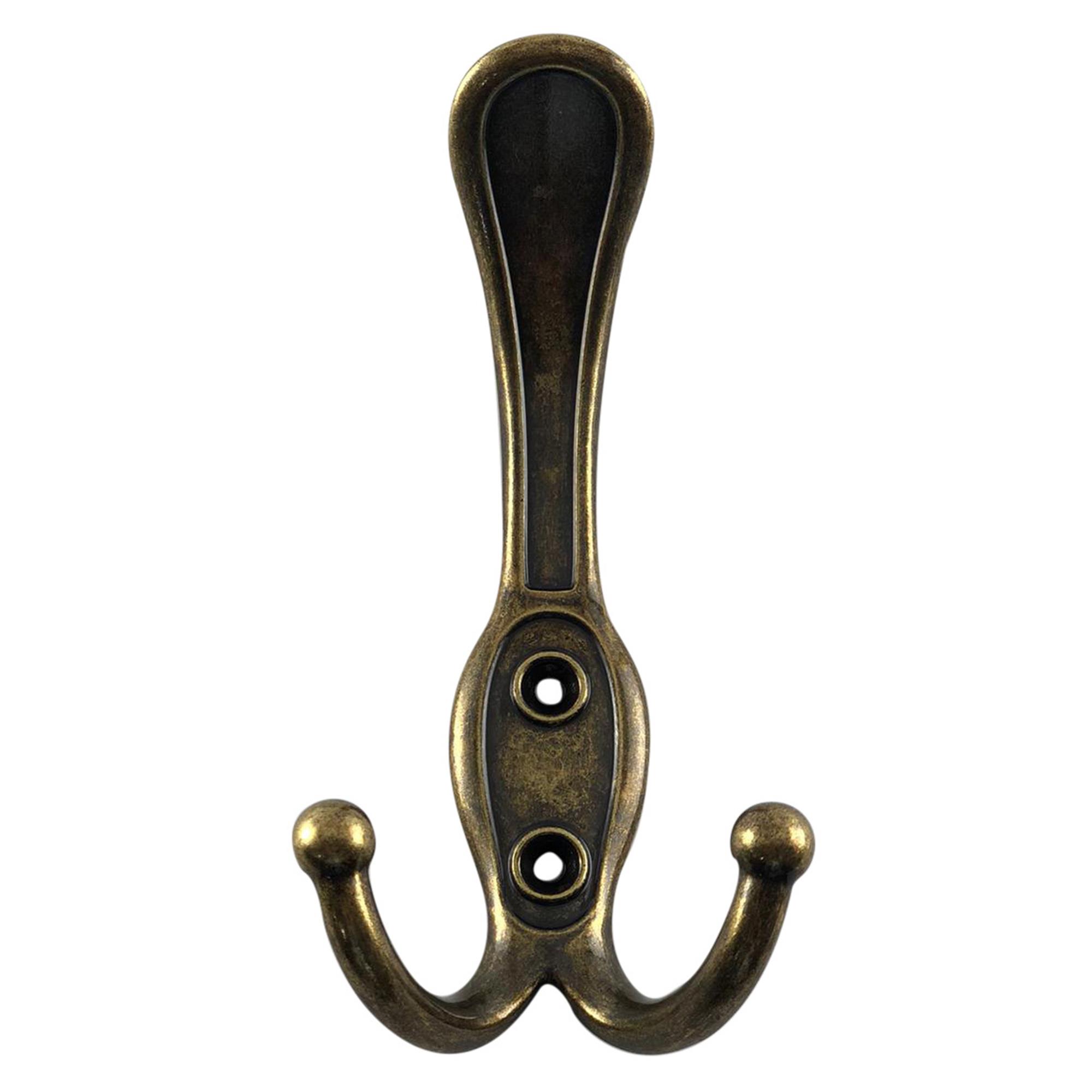 Portmanto Askısı Ege Üçlü Krom, Antik Bronz