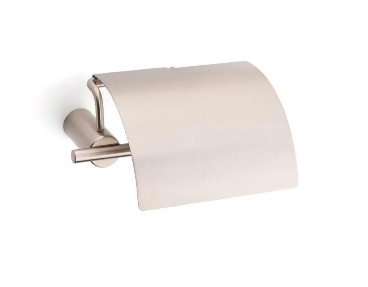 Tech Kapaklı Tuvalet Kağıtlığı İnox Kaplama