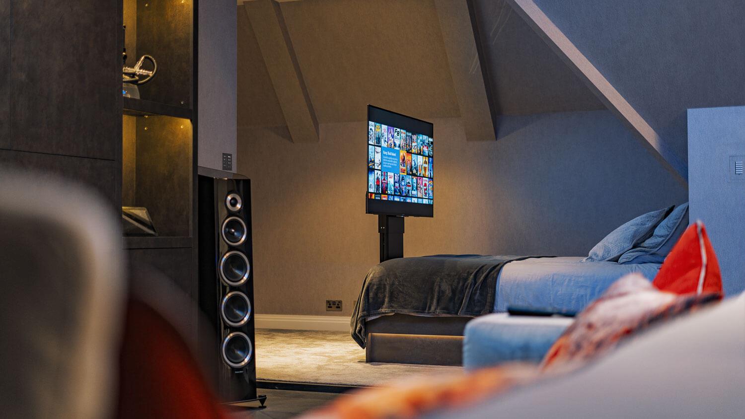 Yatak Altından Çıkan Tv Gizli Lift Mekanizması 49